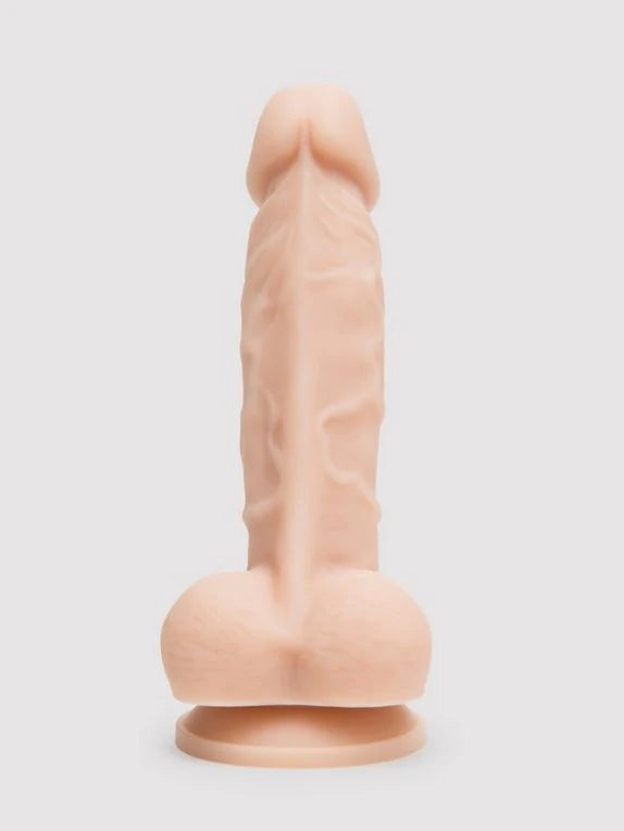 Lifelike Lover Luxe Realistic Silicone Dildo 6 Inch White