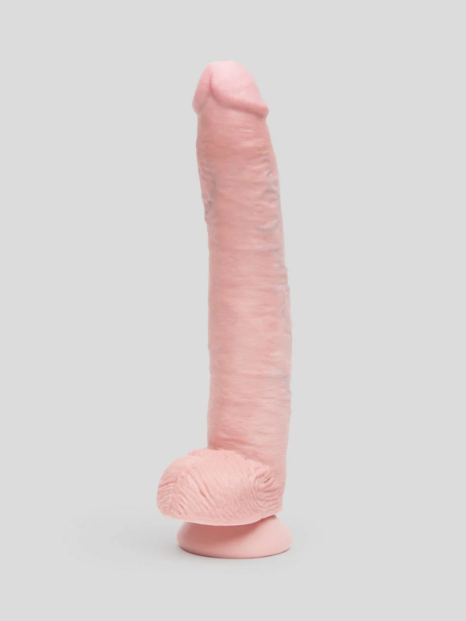 King Cock Ultra Realistic Suction Cup Dildo with Balls 14 Inch