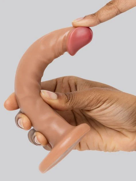 Lifelike Lover Basic Slimline Realistic Anal Dildo 6 Inch