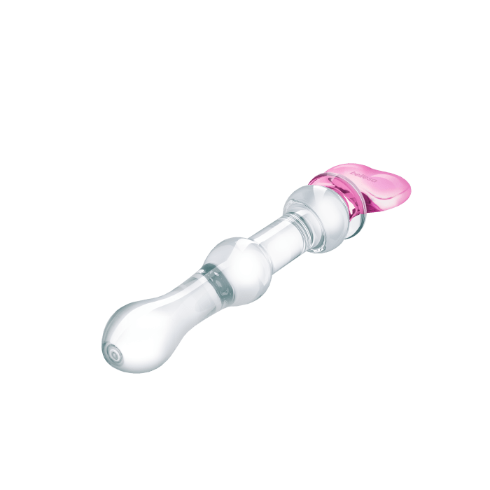 Glass Heart Dildo