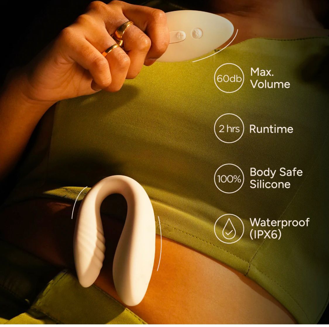 REMOTE-CONTROLLED MASSAGER