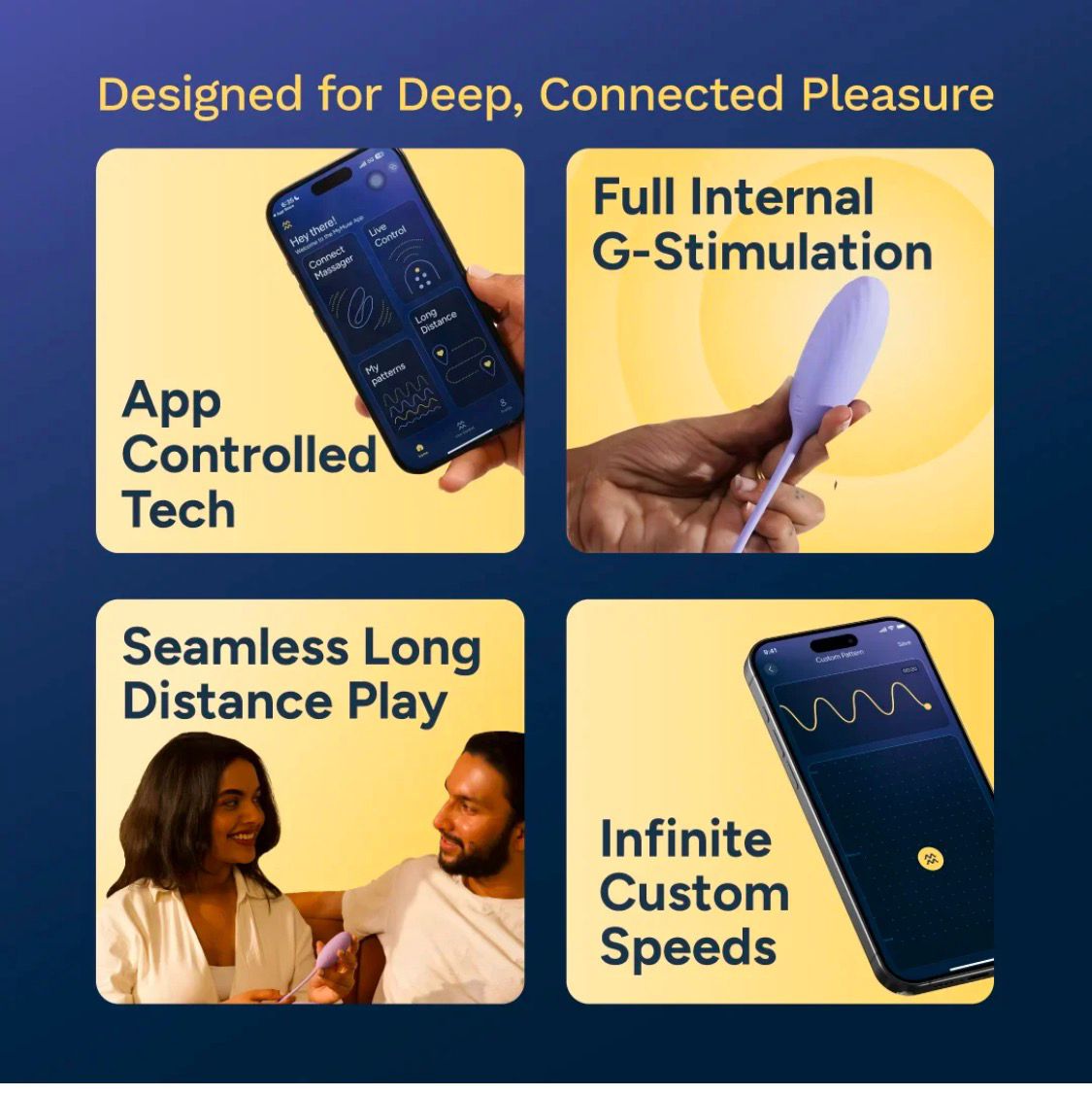 App-Controlled Insertable Massager