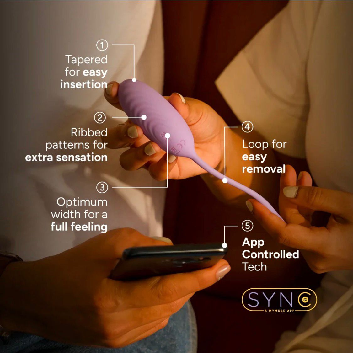App-Controlled Insertable Massager