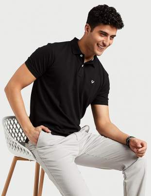 Allen Solly Men's Regular Fit Polo Men's T-Shirt