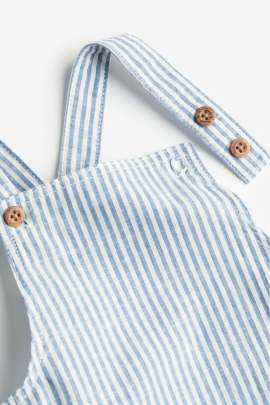 Blue/Striped Cotton set Cloth