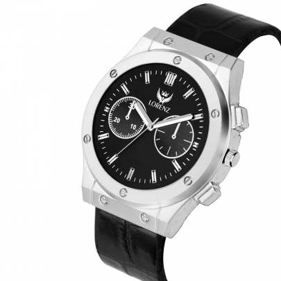 Lorenz Watch Analog Black Dial Watch for Men 