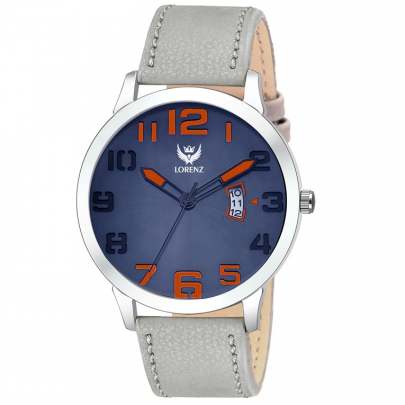 Lorenz Watch Analog Blue Dial Watch for Men 