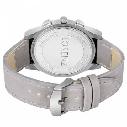 Lorenz Watch Analog Grey Dial Watch for Men  