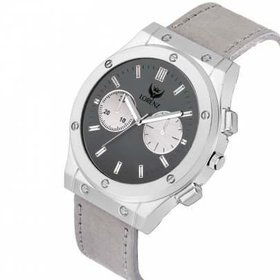 Lorenz Watch Analog Grey Dial Watch for Men  