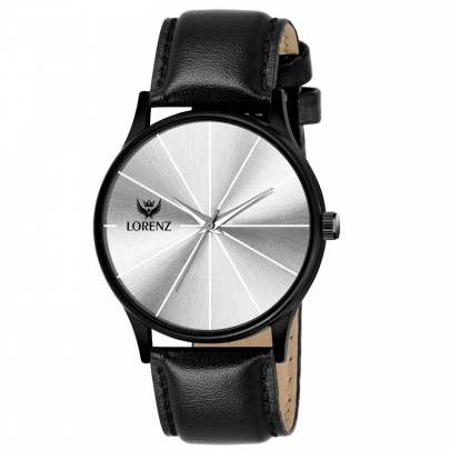 Lorenz Watch Casual Silver Dial Analog Watch for Men 