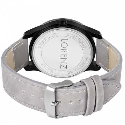 Lorenz Watch Casual Silver Dial Analog Watch for Men  