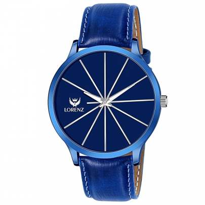 Lorenz Watch Men’s On Trend Luxury Finish Blue Dial Watch