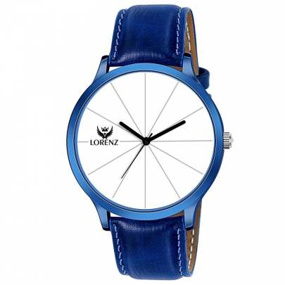 Lorenz Watch Premium Men Navy Blue Analog Watch 