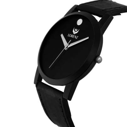 Lorenz Watch Slim Edition Black Dial Men’s Analog Watch 