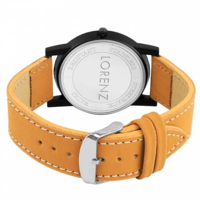 Lorenz Watch Slim Edition White Dial Men’s Analog Watch 