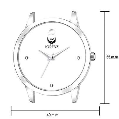 Lorenz Watch Ultra Slim Ceramic White Analog Watch For Men  