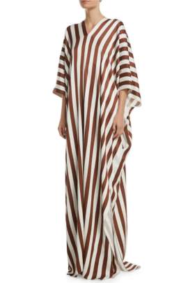 Stripes Slit kaftan Kaftan