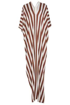 Stripes Slit kaftan Kaftan