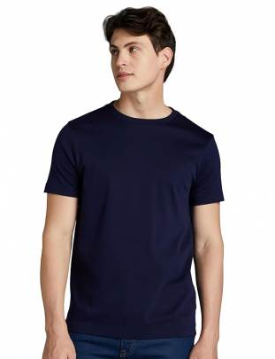 Symbol Premium Men's Super Soft Round Neck Solid T-Shirt Men