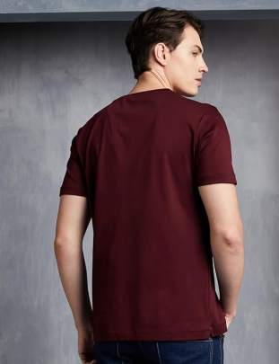 Symbol Premium Men's Super Soft Round Neck Solid T-Shirt 