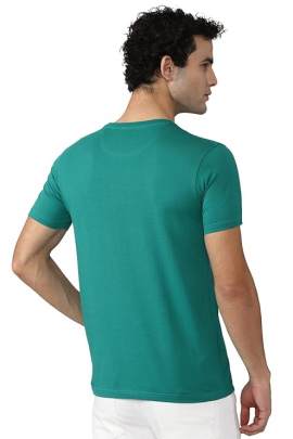 Van Heusen Men's Cotton Regular Fit T-Shirt Men's T-Shirt