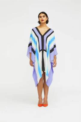 Wilderness Silk Crepe Kaftan Kaftan